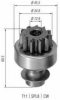 MAGNETI MARELLI 940113020123 Pinion, starter